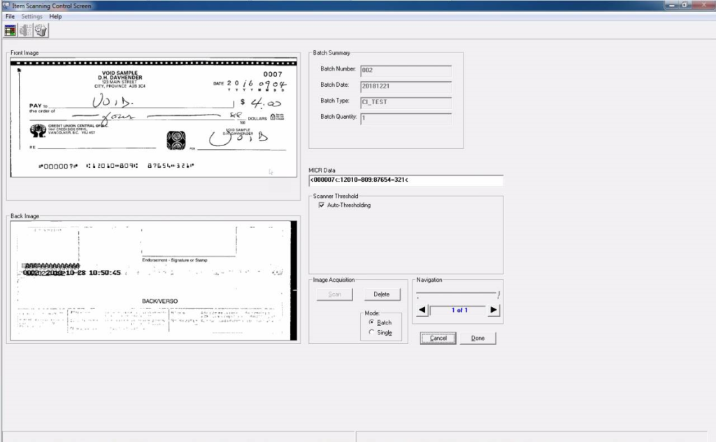 Check-Scan | Contact Innovations